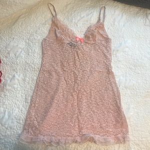 NWOT Victoria Secret lace Babydoll slip - medium